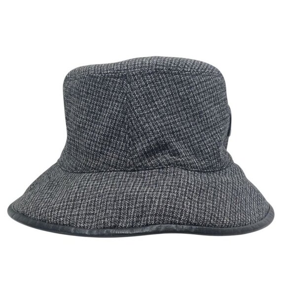Gucci GG Plaid Reversible Bucket Hat Black Street Casual Trend main image 4